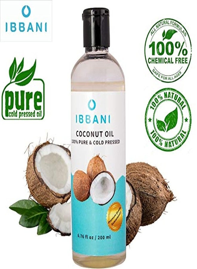 IBBANI Naturals Coconut Oil For Hair (100% Pure and Cold Pressed Coconut Oil) 200 ml FSSAI Approved | Coconut hair oil - Image 4
