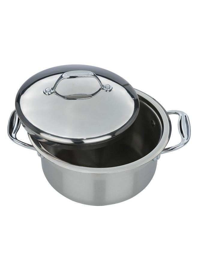 Rocky Steel Pot 22 Cm Silver - Image 4