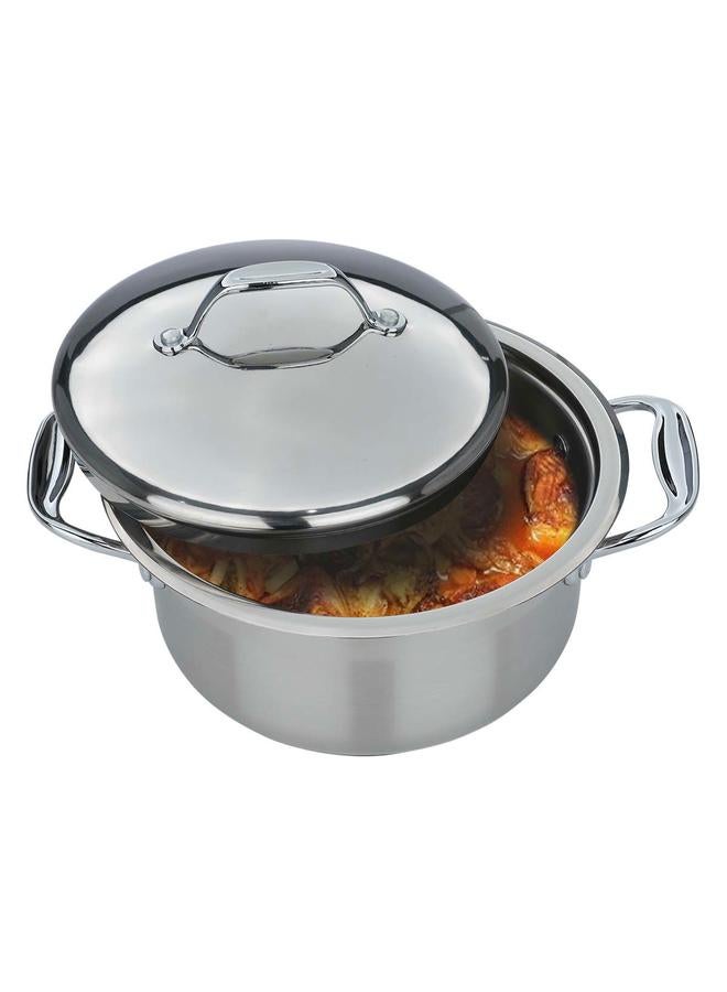 Rocky Steel Pot 22 Cm Silver - Image 1
