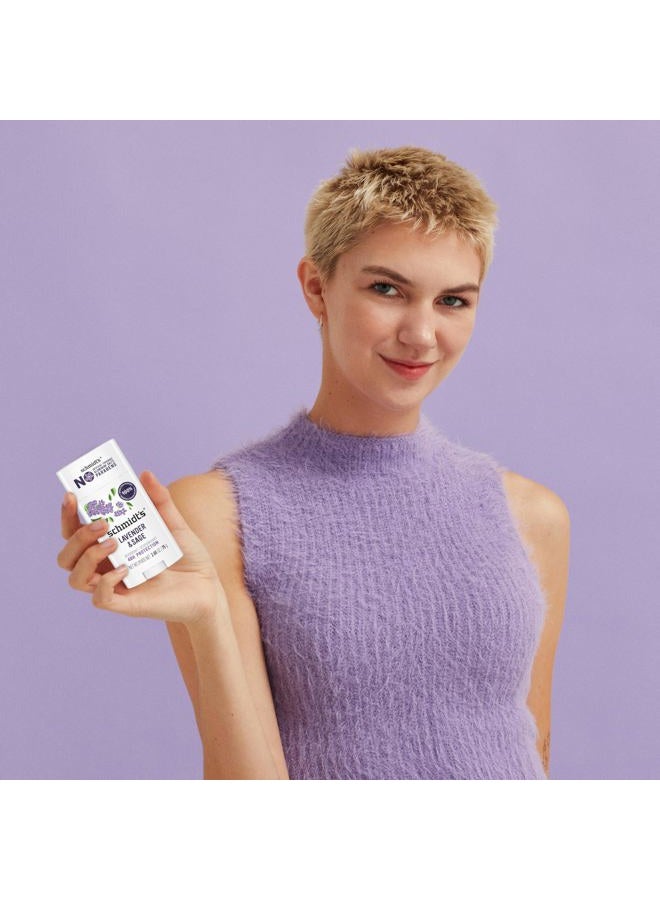 Schmidt's Aluminum-Free Vegan Deodorant Lavender & Sage with 24 Hour Odor Protection, for Women and Men, Natural Ingredients, Cruelty-Free, 2.65 oz - Image 5