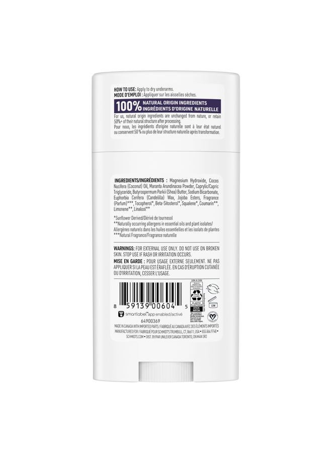 Schmidt's Aluminum-Free Vegan Deodorant Lavender & Sage with 24 Hour Odor Protection, for Women and Men, Natural Ingredients, Cruelty-Free, 2.65 oz - Image 2