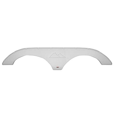 ICON 12303 Tandem Axle Fender Skirt FS2293 for Keystone - Polar White - Image 1