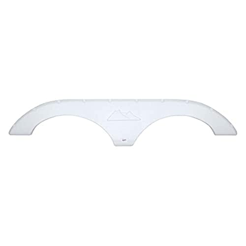 ICON 12303 Tandem Axle Fender Skirt FS2293 for Keystone - Polar White - Image 3