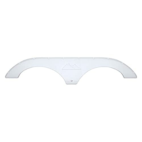 ICON 12303 Tandem Axle Fender Skirt FS2293 for Keystone - Polar White - Image 2