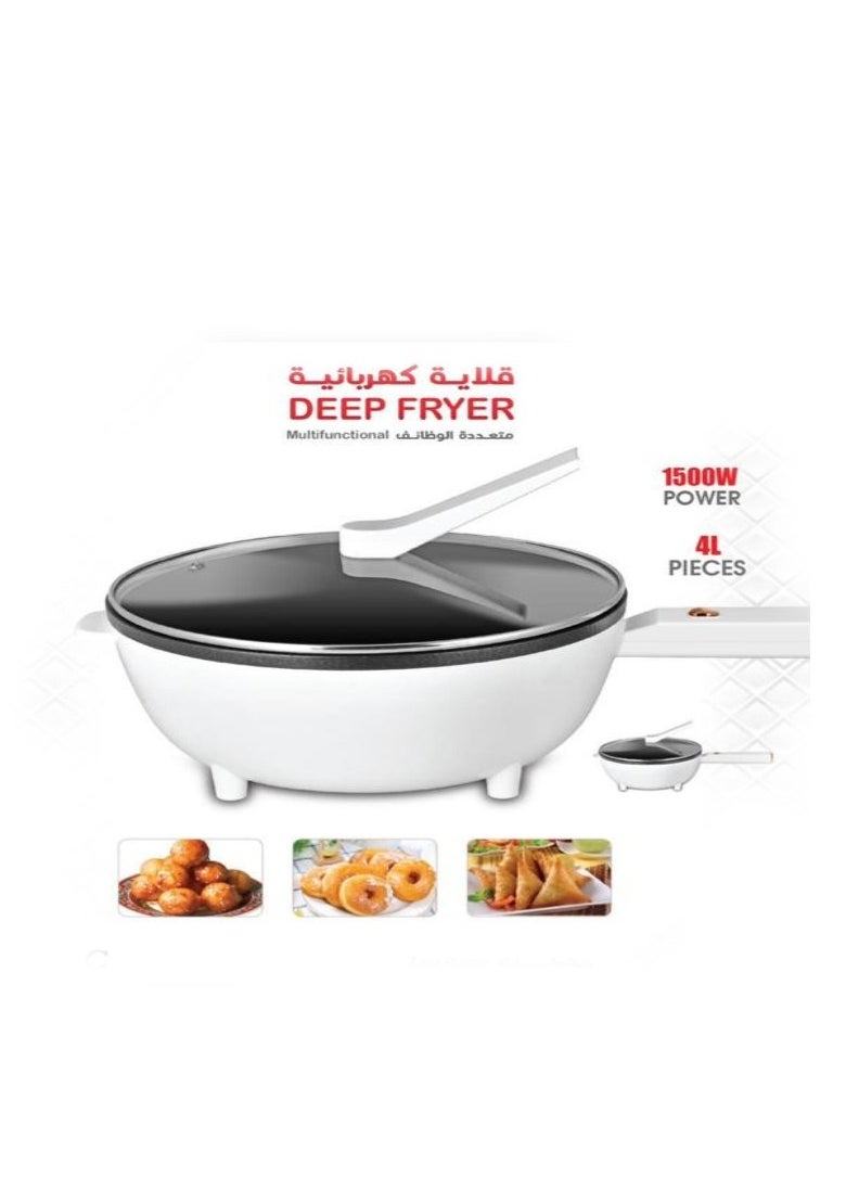 ماركة غير محددة - قلاية هوائية كهربائية متعددة الوظائف 1500 واط 4 لتر - Image 1