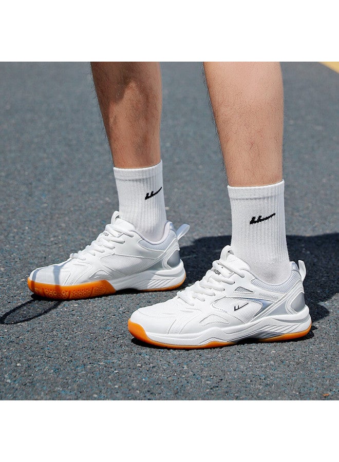 Warrior Badminton Shoes, Outdoor Training Sneakers, Versatile Casual Shoes For Couples, Wxy-m920c, Beige-gray, Size 40 - Image 4