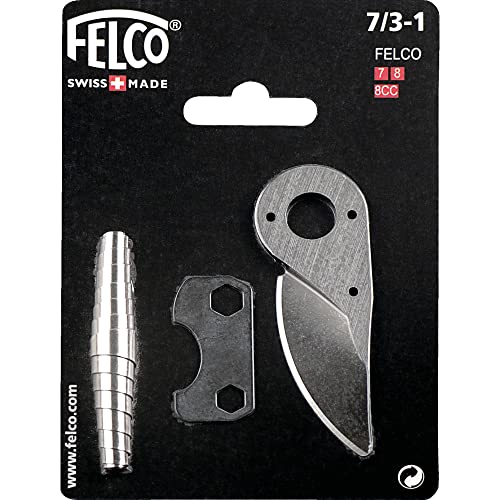 Felco Hand Pruner Replacement Kit (7/3-1) - Spare Blade, Spring, & Adjustment Key for Garden Shears & Clippers - Image 4