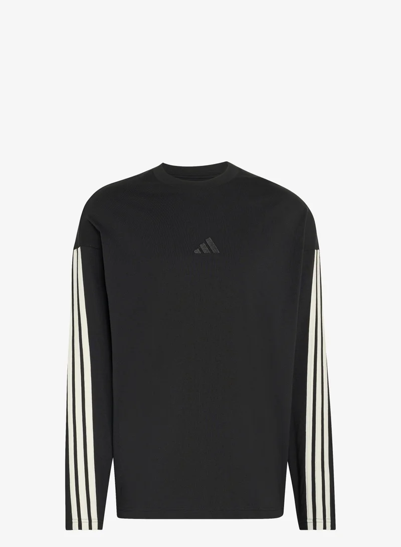اديداس تيشيرت بأكمام طويلة ADIDAS KIT 3-STRIPES