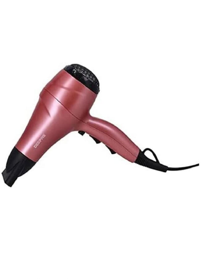 PROMASS مجموعة تصفيف الشعر 4 في 1 - مجفف شعر محمول ومملس ومجعد مع حقيبة إيفا 2000 واط مثالي لتصفيف جميع أنواع الشعر - Image 2