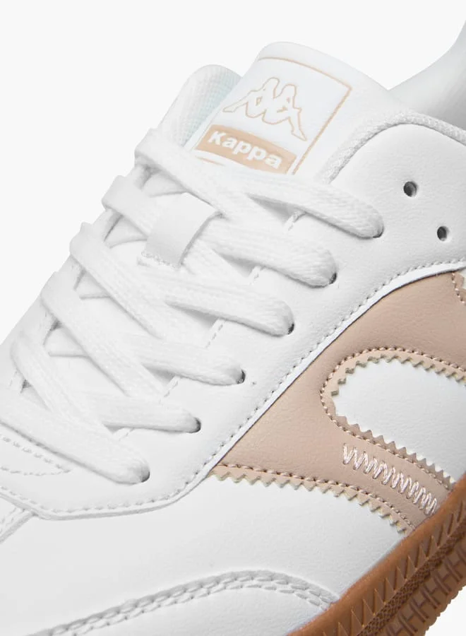 Kappa Women's Panelled Sports Shoes with Lace-Up Closure