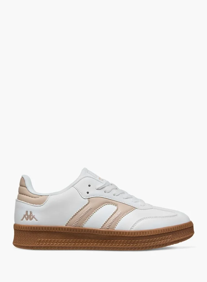 Kappa Women's Panelled Sports Shoes with Lace-Up Closure
