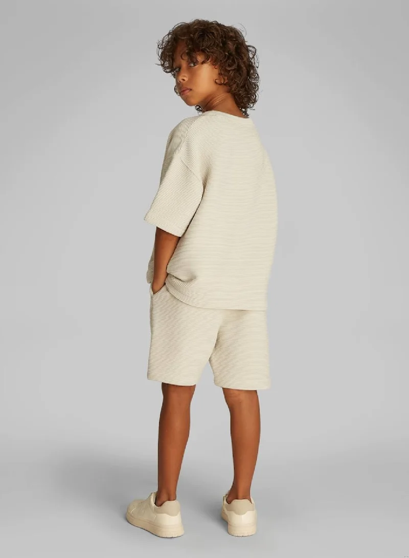 Calvin Klein Jeans Ottoman Set - T-Shirt & Shorts