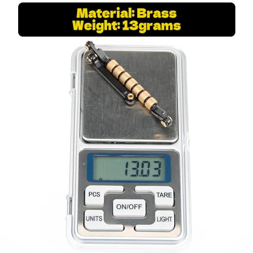 RampCrab Copper Sleeve Bearing Steering Link for SCX24 AX24 Stock Length 2Sets - Image 5