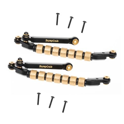 RampCrab Copper Sleeve Bearing Steering Link for SCX24 AX24 Stock Length 2Sets - Image 1
