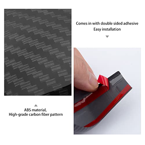 LDYFC Sport Style Carbon Fiber Print Auto Gear Shift Knob Cover Trim for Toyota Highlander 20142019 Tacoma 20162022 Accessories - Image 3