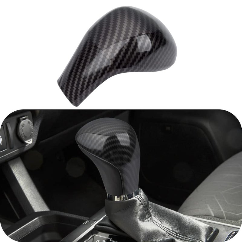 LDYFC Sport Style Carbon Fiber Print Auto Gear Shift Knob Cover Trim for Toyota Highlander 20142019 Tacoma 20162022 Accessories - Image 2