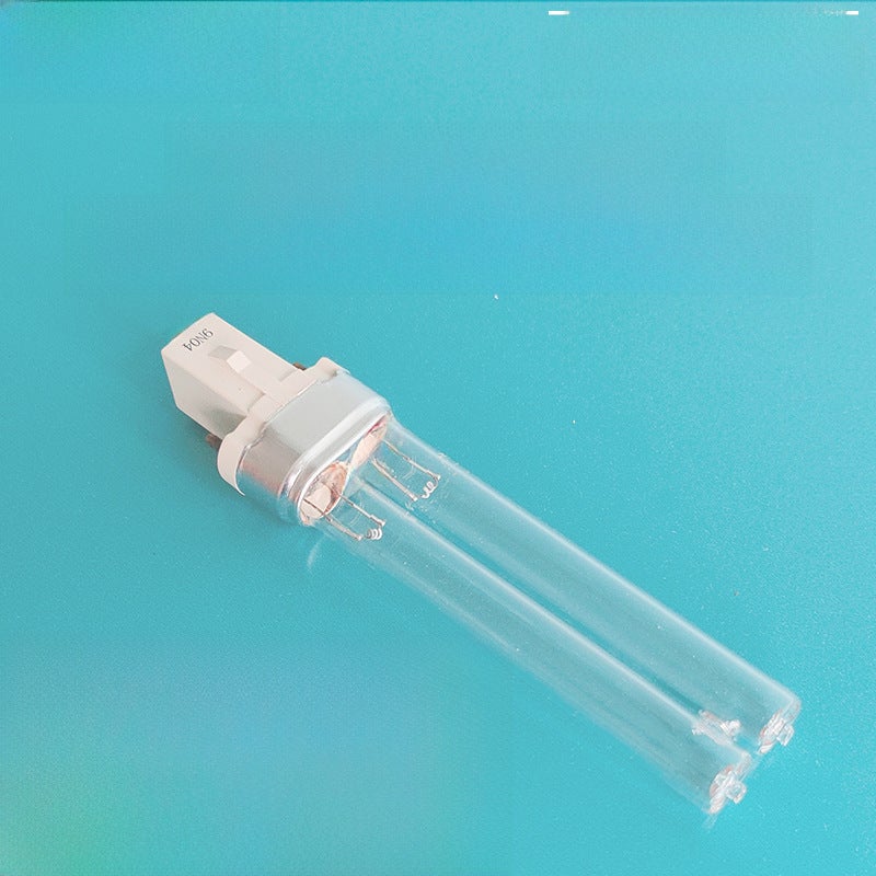 H-type ultraviolet disinfection lamp ultraviolet disinfection lamp sterilization quartz lamp kindergarten home appliance UV lamp(5W 73mm long 2G7 lamp holder) - Image 2