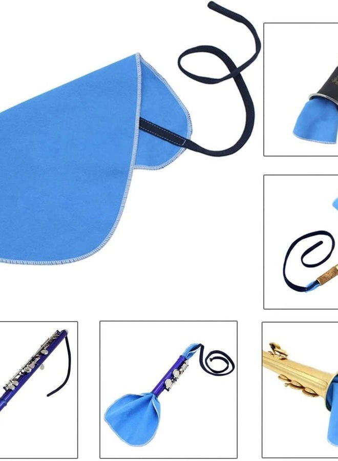 SKYNEO Saxophone Cleaning kit, Clarinet Cleaning Kit with Maintenance Kit,Cork Grease,Swab,Strap,Cleaning Cloth,Thumb Rest,Reed Case,Mouthpiece Brush and More - Image 3