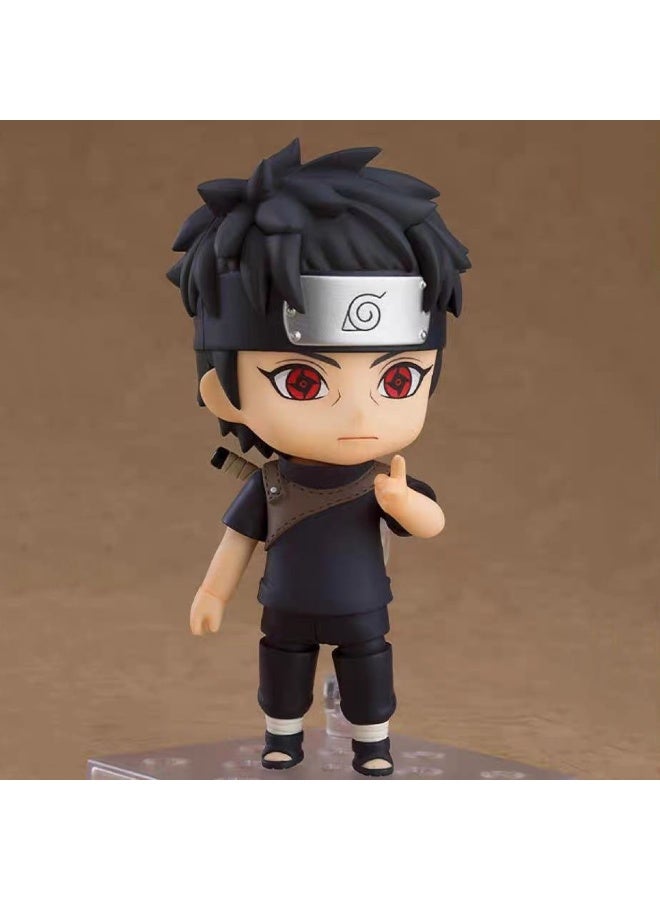 general Naruto Uchiha Shisui Movable Replacement Face Doll Model Decoration Desktop Decoration Toy Gift for family and friends - Image 1