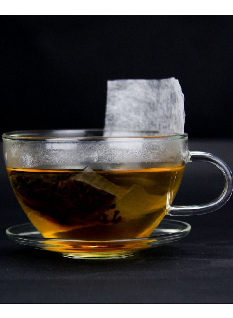 تيلاند مادة آمنة ومقاومة للحرارة ذات جودة عالية مقاس كوب مرشح ألياف ورقية للقهوة موكا Tealeft (100 قطعة) - Image 5