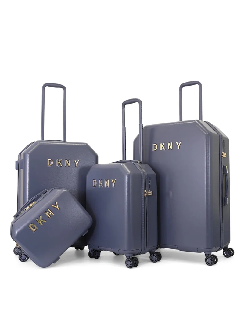 DKNY Dkny Allure Hardside Luggage on Wheels for Unisex | Ultra Lightweight ABS on with Spinner Wheels 4 Color Twilight