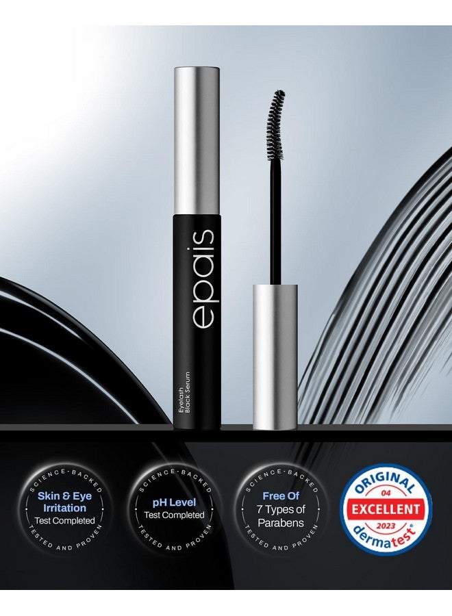 EPAIS Eyelash Black Tinted Serum, Jumbo Size 15ml/0.5fl.oz - Safe & Gentle Lashes Care Infused Black Mascara for Longer, Thicker, Peptides, Biotin, Non-Prostaglandin, Paraben-Free - Image 4