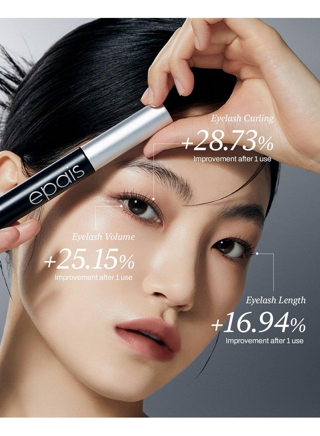 EPAIS Eyelash Black Tinted Serum, Jumbo Size 15ml/0.5fl.oz - Safe & Gentle Lashes Care Infused Black Mascara for Longer, Thicker, Peptides, Biotin, Non-Prostaglandin, Paraben-Free - Image 3