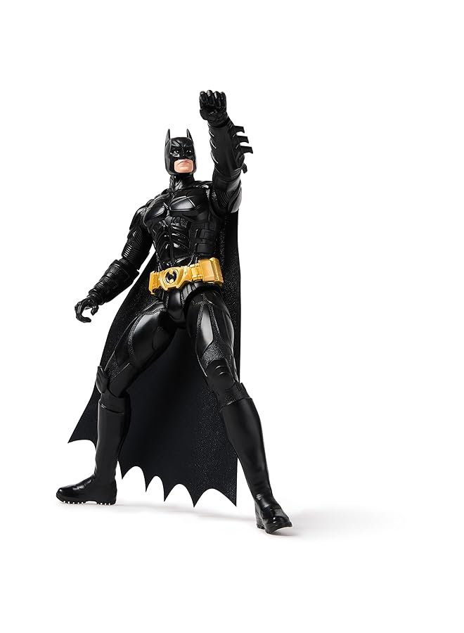 دي سي كوميكس باتمان فارس الظلام باتمان مجسم متحرك 30 سم، إصدار محدود بمناسبة الذكرى السنوية الخامسة والثمانين، ألعاب أطفال قابلة للتحصيل للأولاد والبنات من سن 3 سنوات فما فوق - Image 1