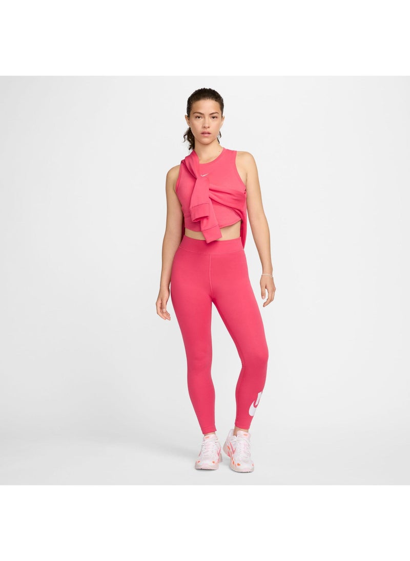 نايكي تانك نسائي أساسي مضلع قصير - Image 4