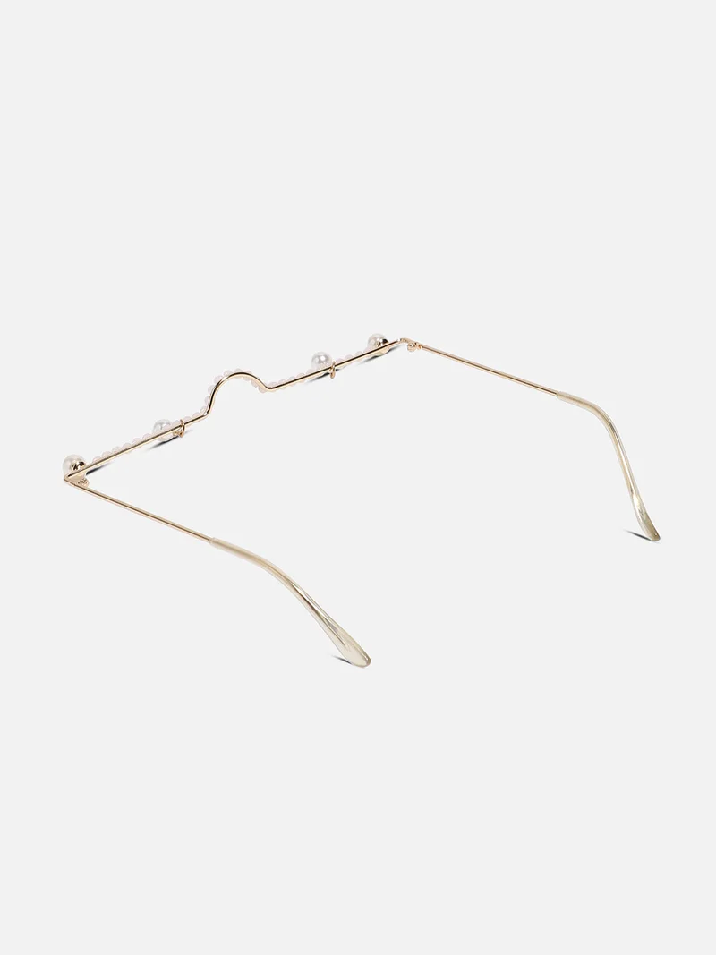 Haute Sauce HAUTE SAUCE by  Campus Sutra Women Half Rim Embellished Frames