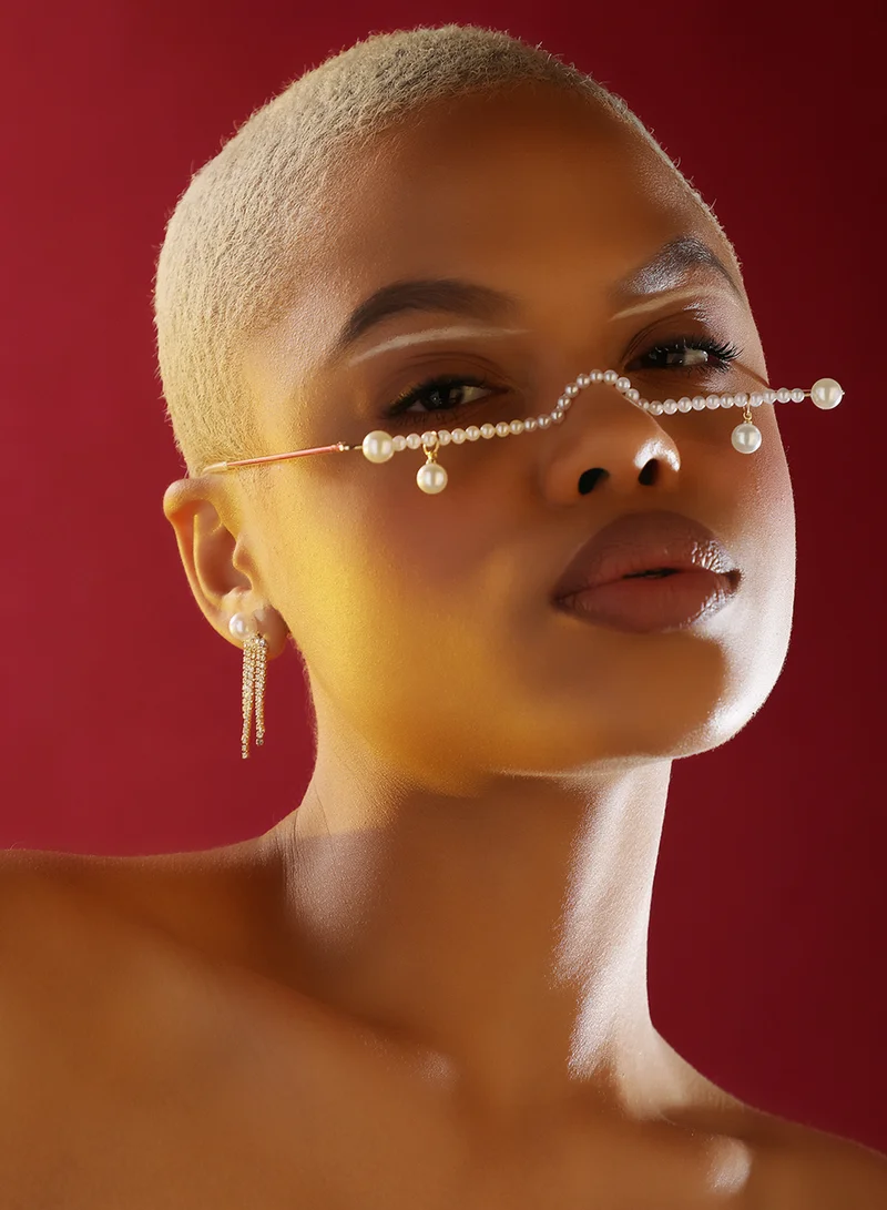 Haute Sauce HAUTE SAUCE by  Campus Sutra Women Half Rim Embellished Frames