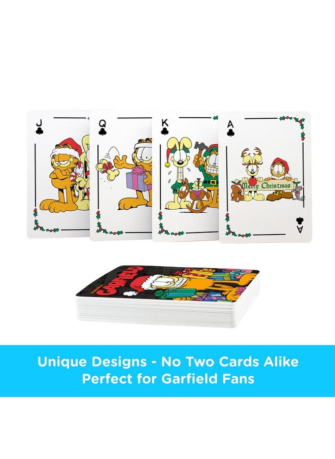 Aquarius - Garfield Christmas Playing Cards  - Image 3