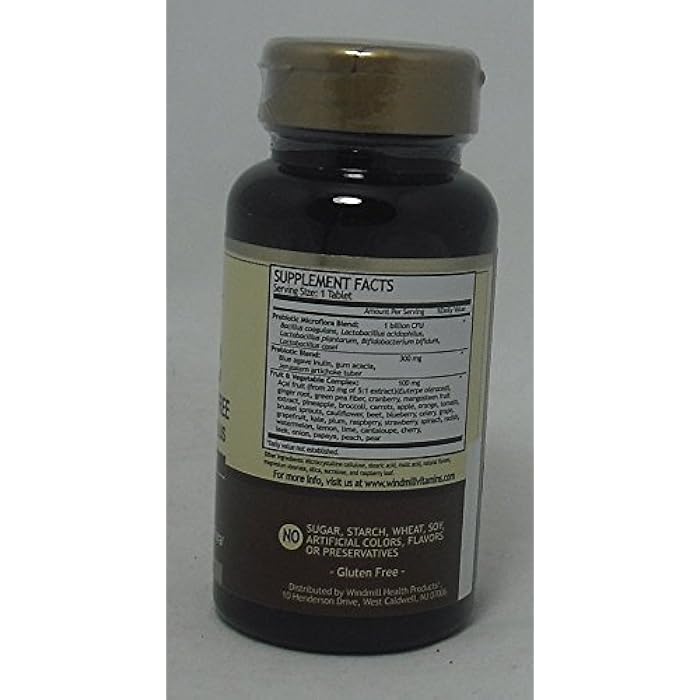 Windmill Probiotic Lactose Free Berry Chewables - 100 Count - Image 2