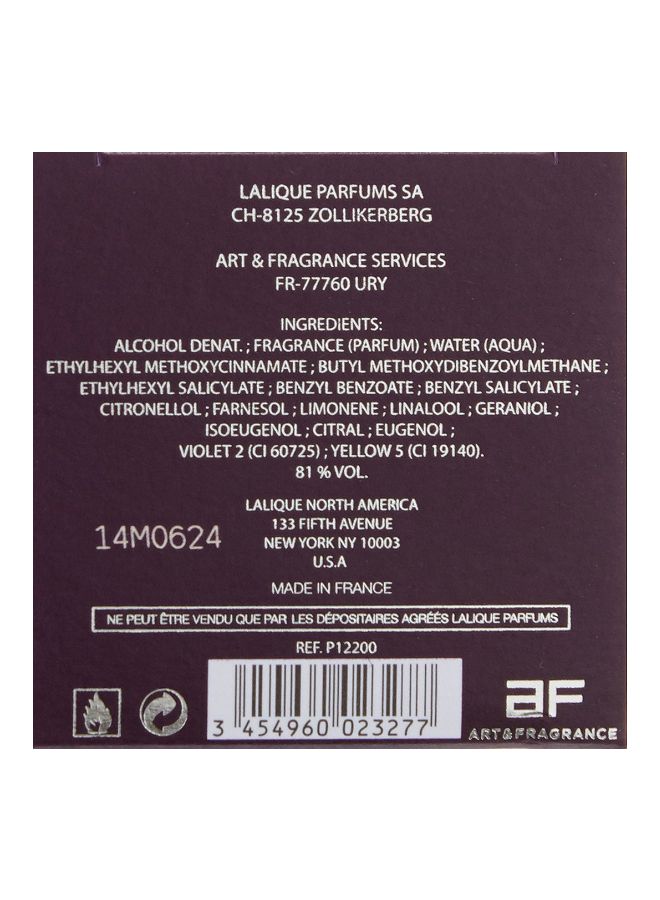 LALIQUE 2-Piece Amethyst EDP Set 50ml - Image 4