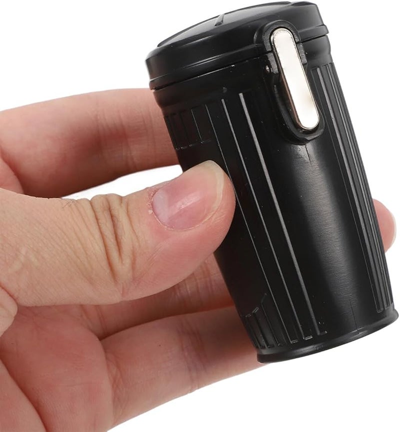 Portable Mini Pocket Ashtray Keychain Lid Sealed Smokeless Trash Can for Car Travel Outdoor - Image 5