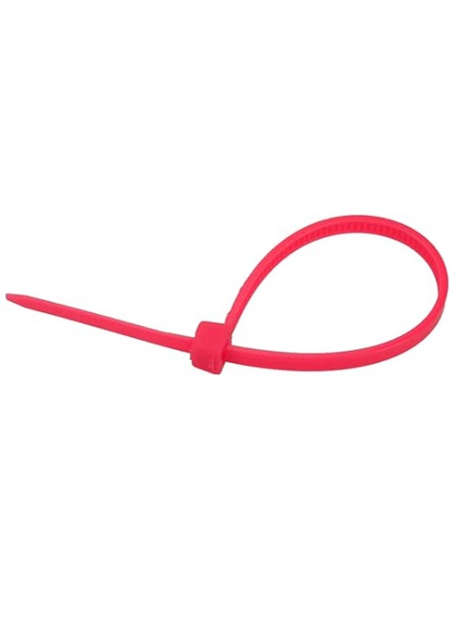 ZCM-HAPPY Pack of 300 Secure Bind 250mm White Cable Ties - Heavy Duty Nylon Zip Ties with 18kg Tensile Strength for Office, Household, and Outdoor Use  - Image 3