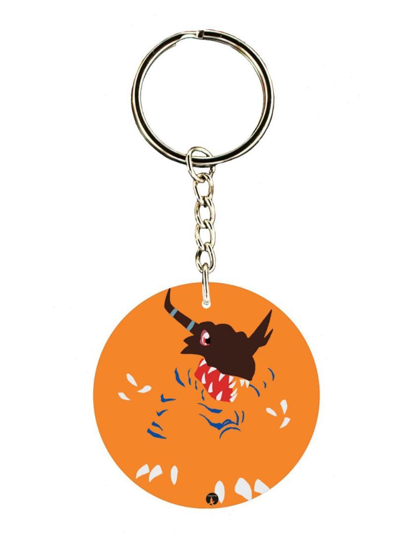 RKN Anime Digimon Printed Keychain