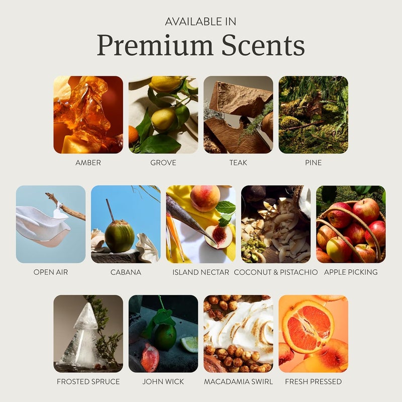 Drift Car Air Freshener - Stone Air Freshener - Car Odor Eliminator - Grove Scent Refill - Pack of 3 - Image 5