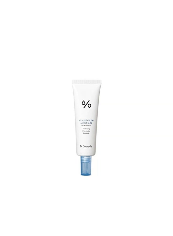Dr. Ceuracle Hyal Reyouth Moist Sun SPF50 50ml - Image 1