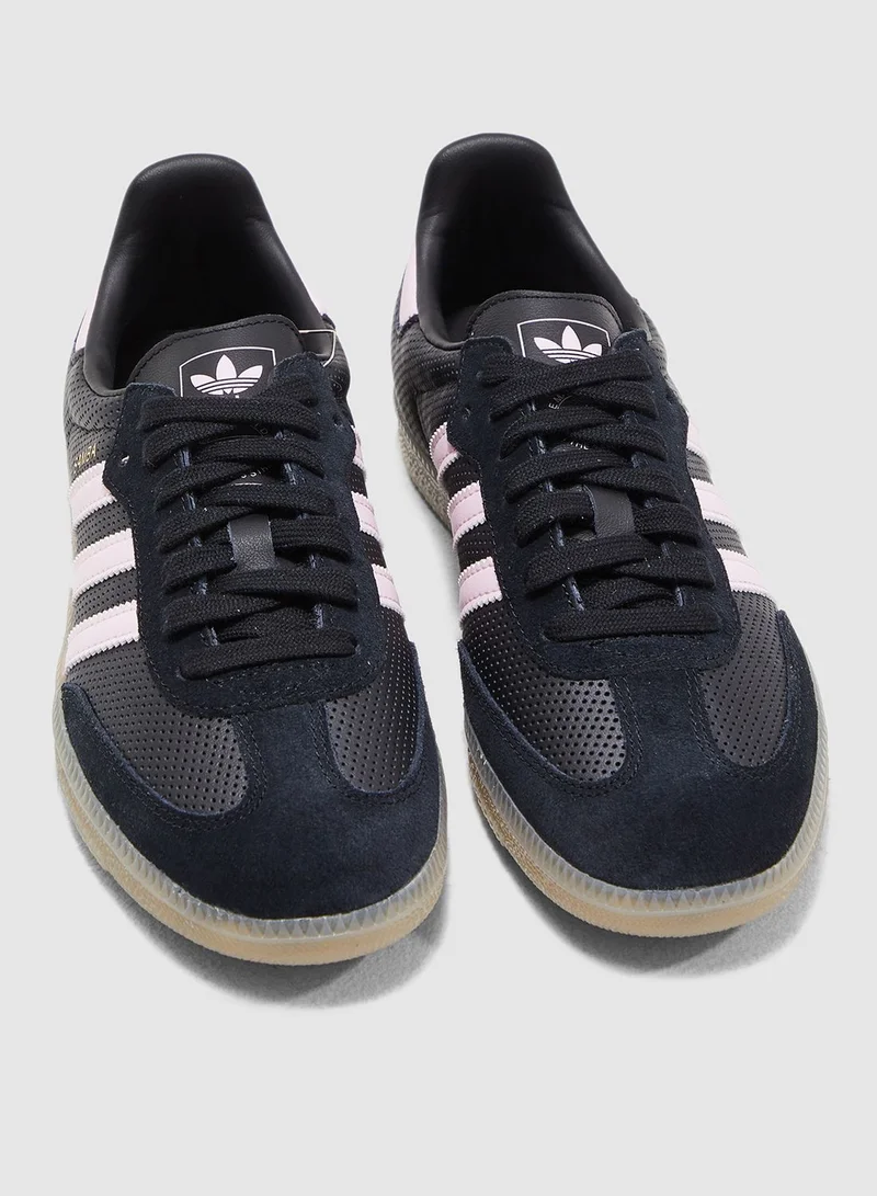 adidas gazelle silver green womens Quiet Golf x Adidas Samba Golf