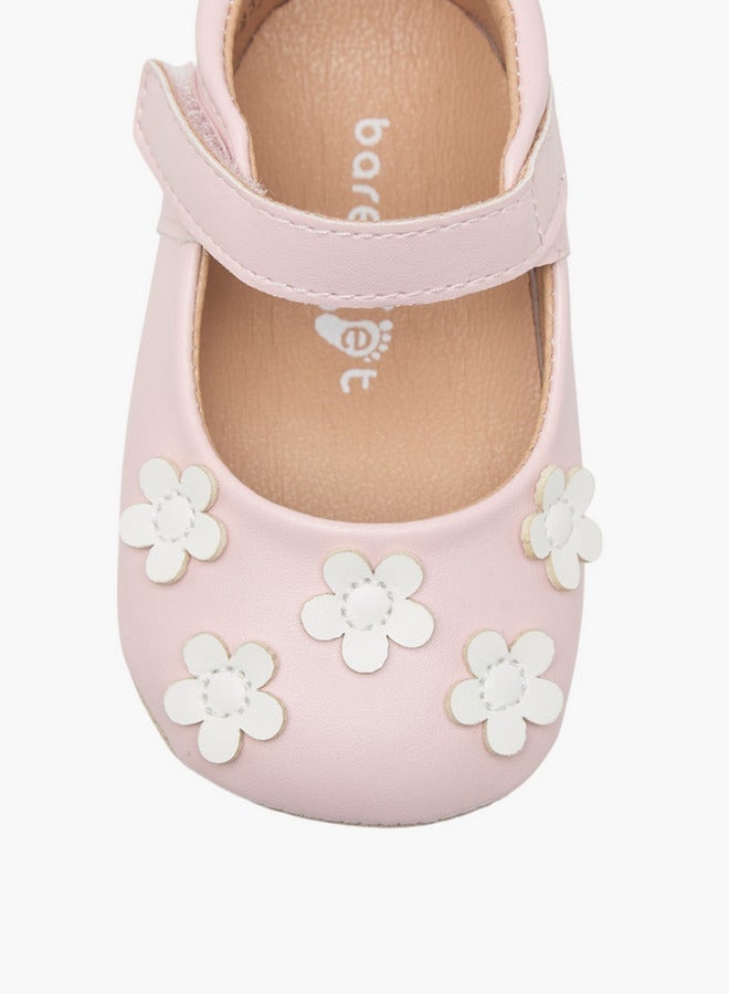 بيرفيت بوتس بزخارف زهور وإغلاق بشريط لاصق - Image 4