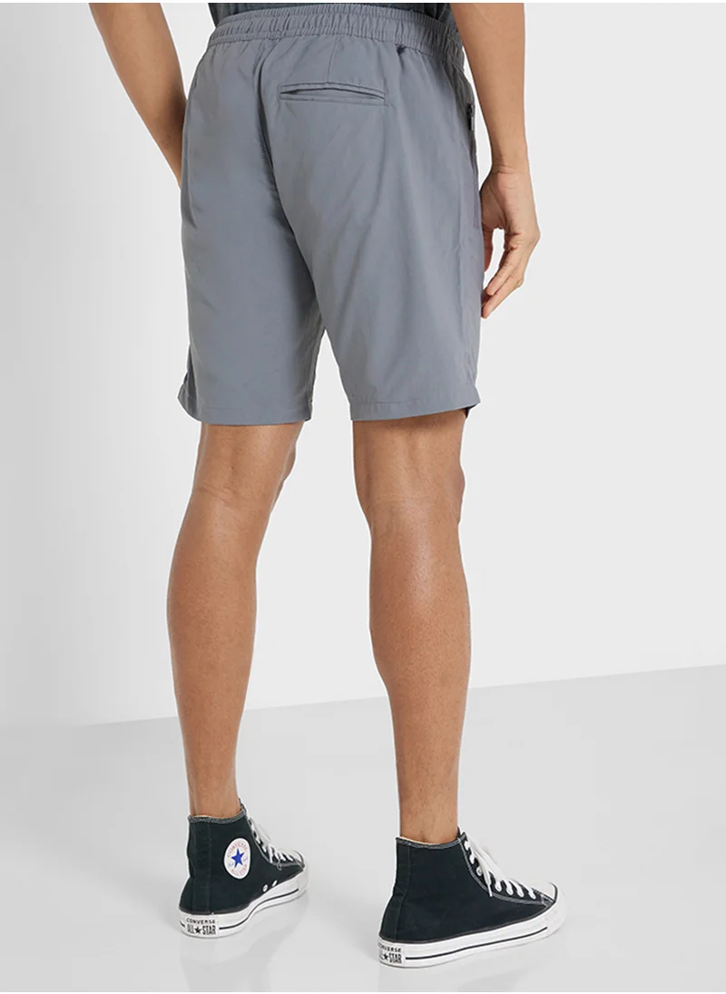 BRAVE SOUL Elasticated Waist Drawcord Button Shorts