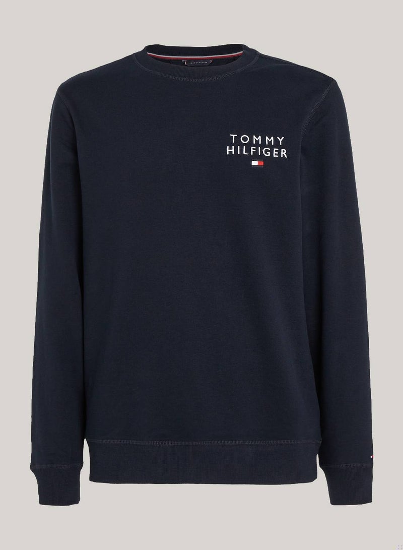 TOMMY HILFIGER TH Original Logo Lounge Track Top - Image 2
