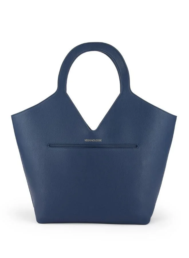 فيجانولوجي حقيبة توت مايز باللون الأزرق مصنوعة من ١٨ زجاجة معاد تدويرها