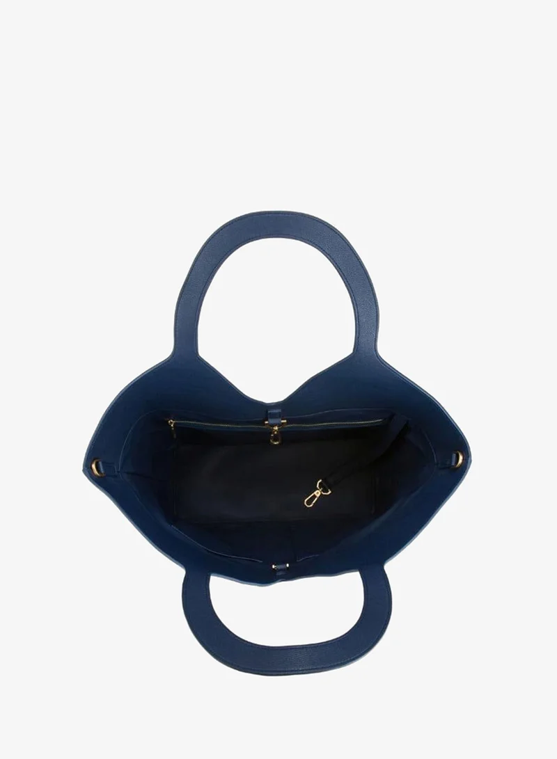 Veganologie  Maze Tote Bag in Blue Made from 18 Recycled Bottles for Women | Best Price UAE