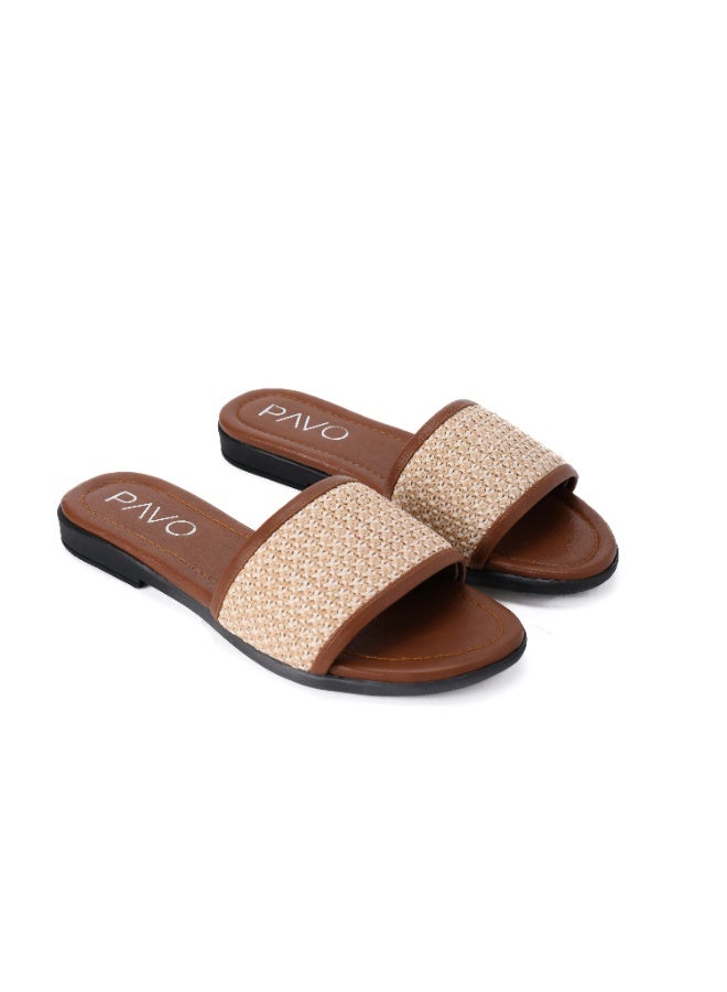 بافو Brown Tales Slipper - Image 1