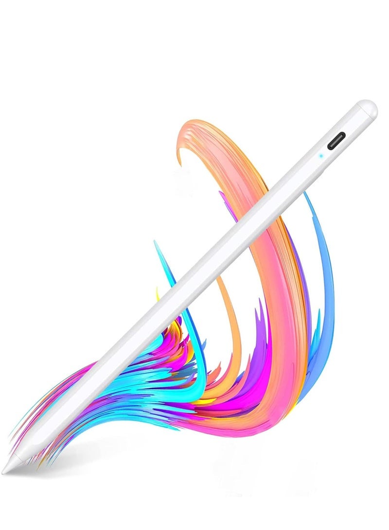 Gravity Stylus Pen for iPad 6th–10th Gen, iPad Pro 11"/12.9" M4, iPad Air 3/4/5/M2, Mini 5/6 – Active Pencil with Fast Charging, Palm Rejection, Tilt Sensitivity – 2018–2024 - Image 1