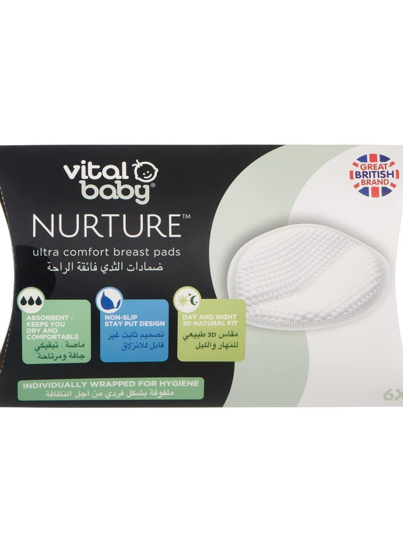 Vital Baby Vital Baby NURTUR Eultra comfort breast pads (6pk)  - Image 1