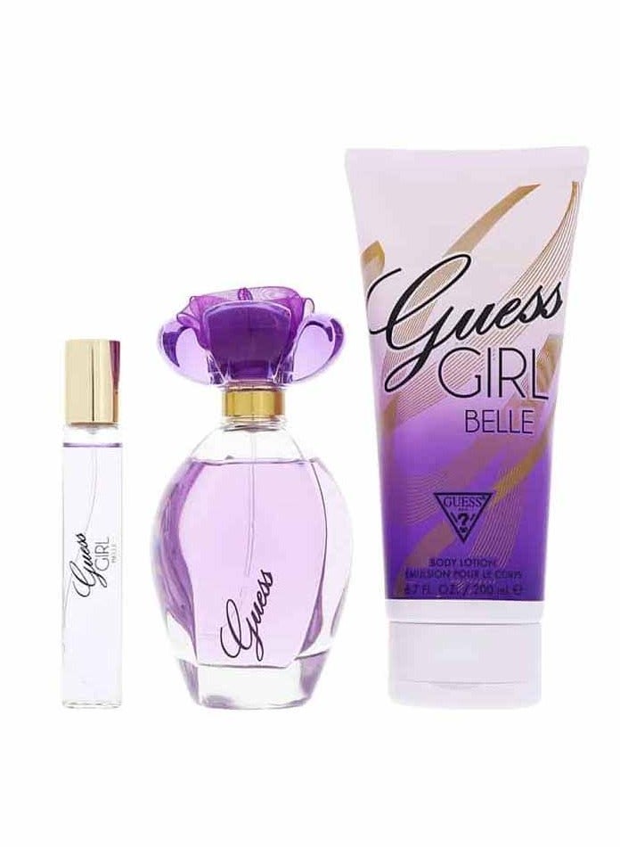 Guess Girl Belle For Women Set Edt 100ml + Edt 15ml + Bl 200ml - Image 2