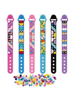 Sienon SIENON Bracelets 6PCS, Kids Building Blocks Dots Bracelets, DIY Creative Craft Bracelet Making Kit for Kids, Friendship Bracelets, Dots Construction Toys Kit for Birthday for Girls Boys  - Image 2